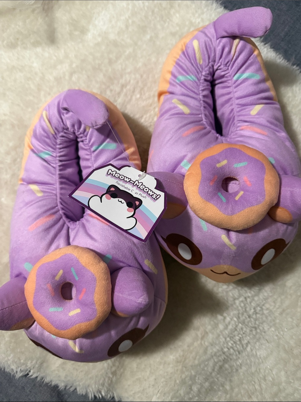 Purple Aphmau  One-Piece Slippers